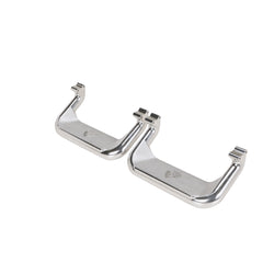 Carr Super Hoop; Assist/Side Step; XM3 Polished; Pair — 1997-2006 Jeep Wrangler (120552)