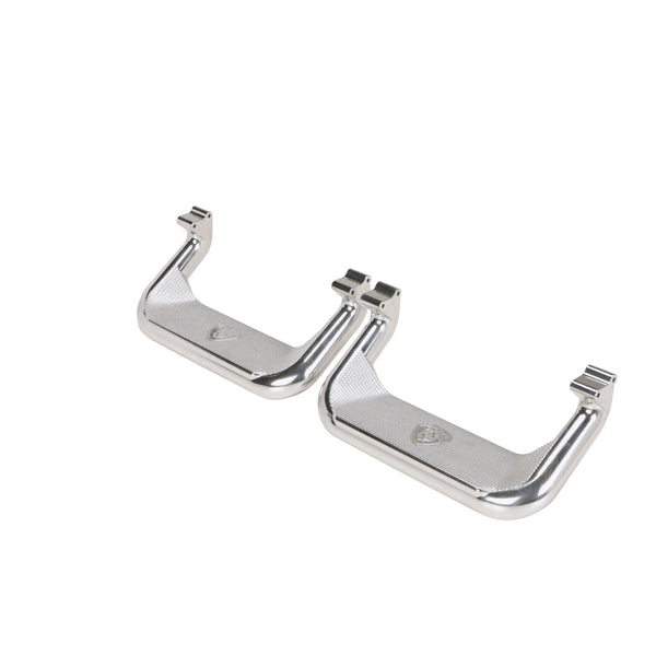 Carr Super Hoop; Assist/Side Step; XM3 Polished; Pair — 1997-2006 Jeep Wrangler (120552)