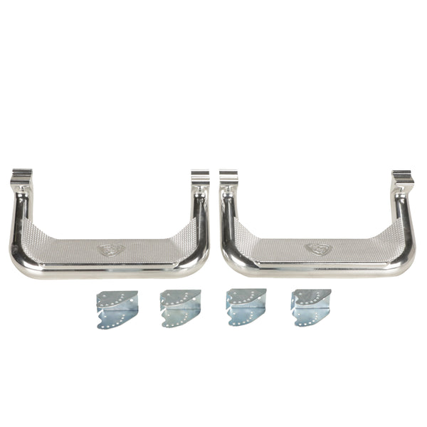 Carr Super Hoop; Assist/Side Step; XM3 Polished; Pair — 1998-2011 Ford Ranger (124992)