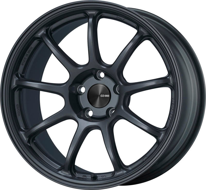 Enkei Roue PF09 17x7 5x114.3 déport 45mm alésage 75mm - gris métal mat