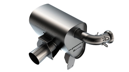Axle-Back Exhaust System - S-Type — Black (12677CB)