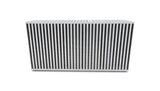 Vibrant Performance - 12866 - Vertical Flow Intercooler Core, 22 in. Wide x 11 in. High x 6 in. Thick