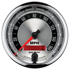 AutoMeter 3-3/8" Speedometer, 0-160 MPH, American Muscle