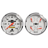 GAUGE KIT, 2 PC., QUAD & SPEEDOMETER, 5", CHEVROLET HERITAGE BOWTIE