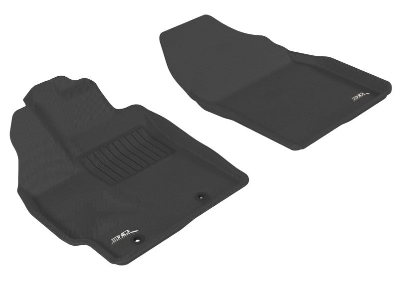 3D MAXpider Tapis de sol de 1re rangée Kagu 2012-2017 Toyota Prius/Prius V - noir