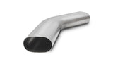 Vibrant Performance - 13192 - 45 Degree (horizontal) Oval Mandrel Bend, 3.5 in.