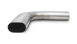Vibrant Performance - 13194 - 90 Degree (horizontal) Oval Mandrel Bend, 3.5 in.