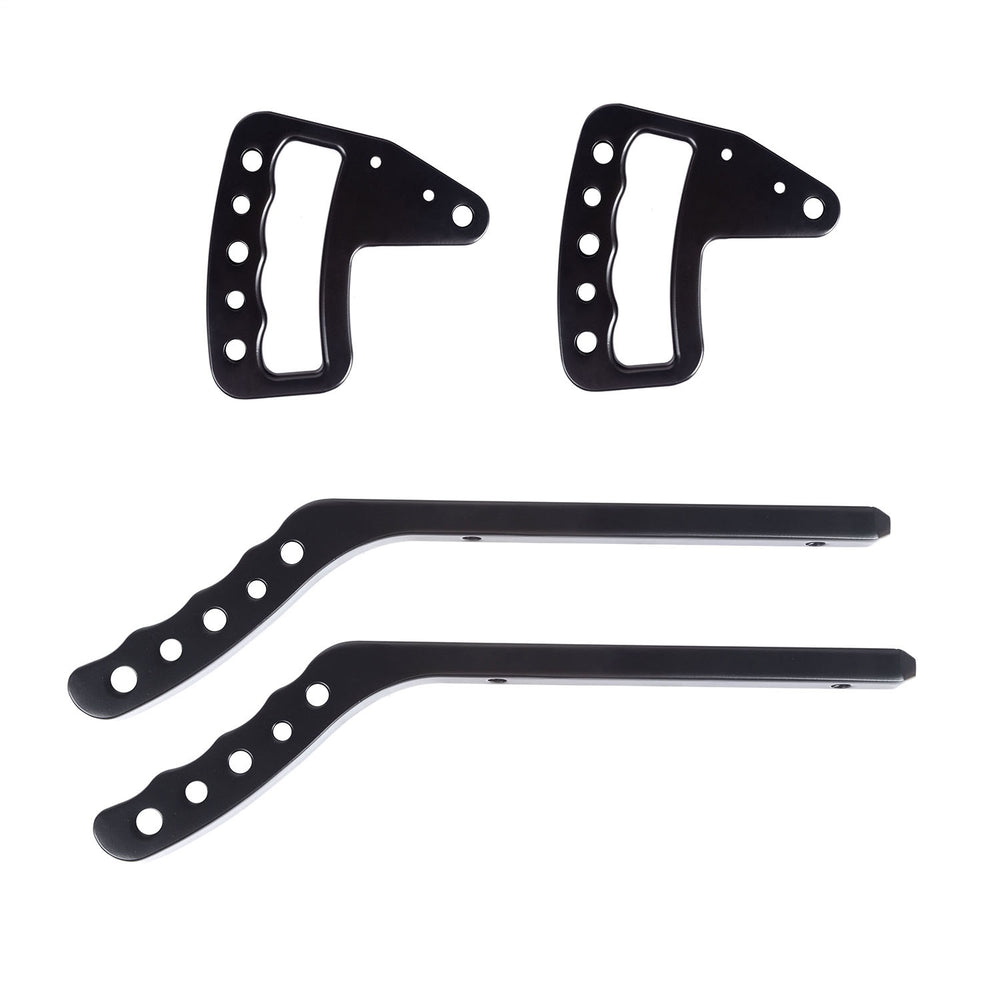 Rugged Ridge Metal Grab Handles Front & Rear Set - Aluminum