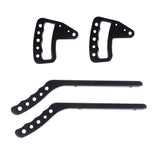 Rugged Ridge Metal Grab Handles Front & Rear Set - Aluminum