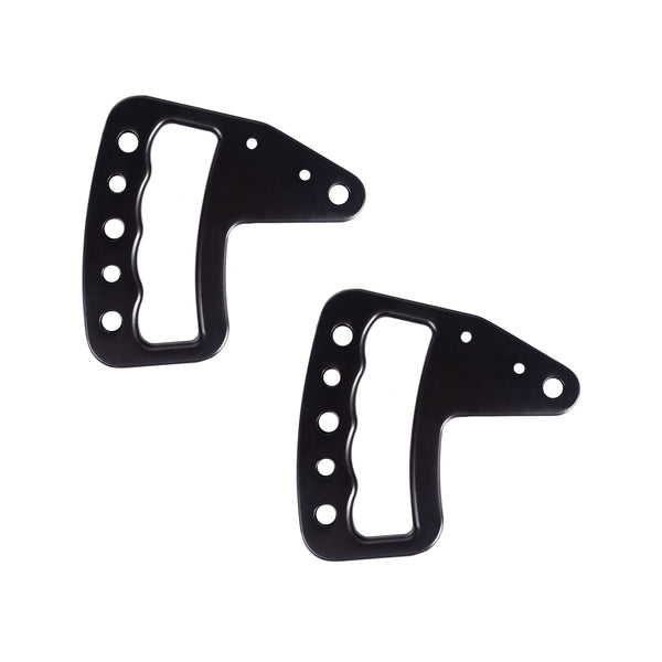 Rugged Ridge Metal Grab Handles Front Pair - Aluminum