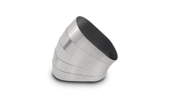 Vibrant Performance - 13585 - 45 Degree Horizontal Plane Oval Pie Cuts, Nominal Tube Size: 3.50 in.