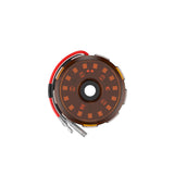 KC Hilites Cyclone V2 Led Single Light Amber Lens 5W Flood Beam