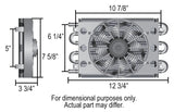 6 Pass Econo-Cool Remote Fluid Cooler, 11/32"
