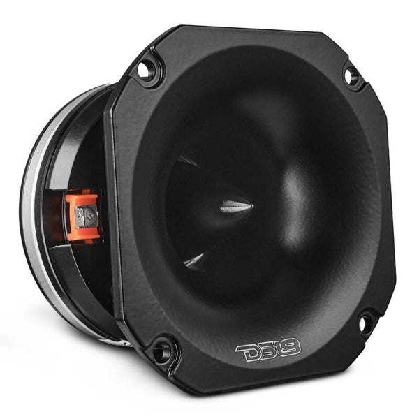 DS18 4in Super Bullet Tweeter Neodymium 250 Watts RMS 1.5in PEI Vc 4 ohm Black