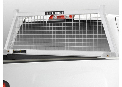 Backrack 2007+ Dodge Ram/1999-2004 Silverado/Sierra Safety Rack White Frame Only (Hdw Kit Req)