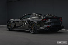 Vossen x Novitec Roue arrière NF11 22x11.5 po - 5x114.3 - ET29 Ferrari 296 - noir brillant