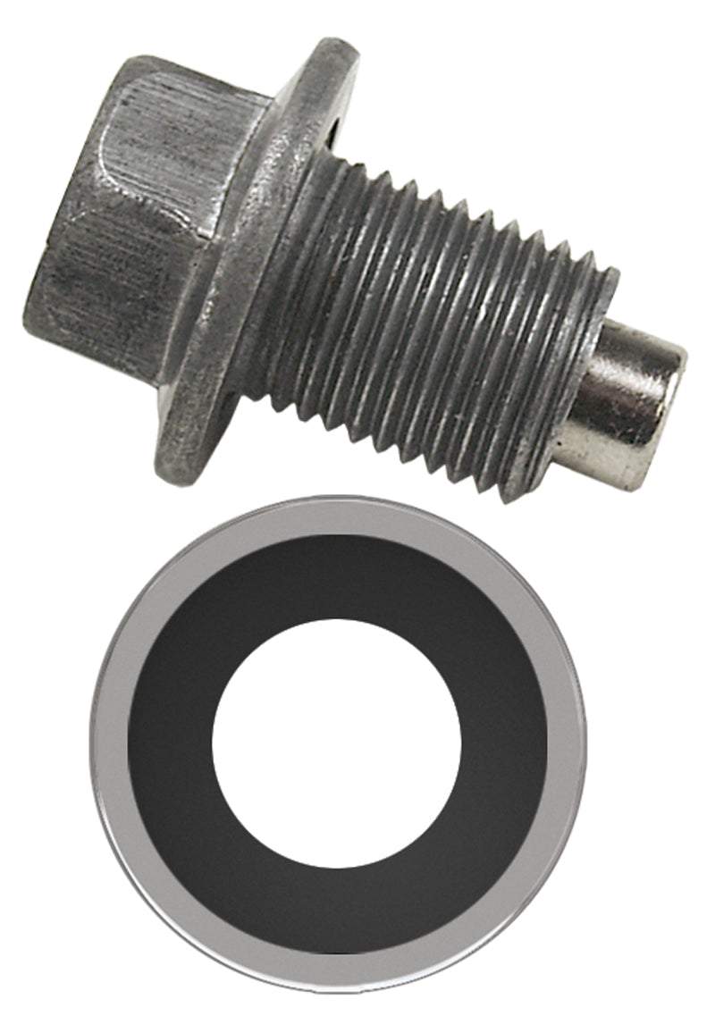 Derale Magnetic Transmission Pan Drain Plug Kit, 1/2"-20
