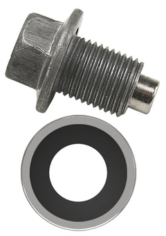 Derale Magnetic Transmission Pan Drain Plug Kit, 1/2"-20