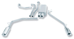 Borla Cat-Back Exhaust System - Touring — 2004-2015 Nissan TITAN
