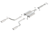 Cat-Back Exhaust System - S-Type — Rear (140125)