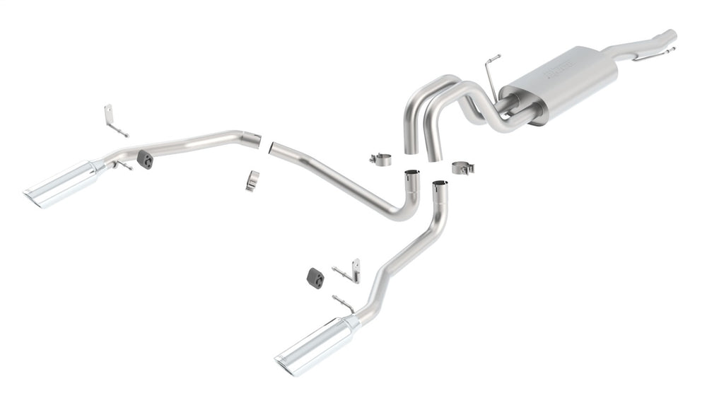 Borla Cat-Back Exhaust System - Touring — 2004-2008 Ford F-150