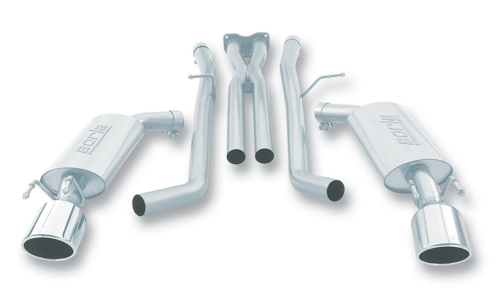 Borla Cat-Back Exhaust System - S-Type Classic — 2005-2006 Pontiac GTO