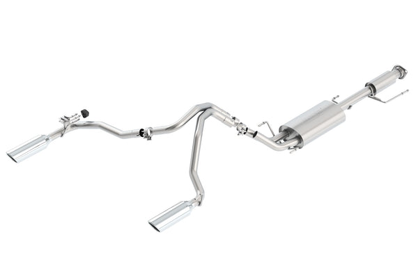 Borla Cat-Back Exhaust System - Touring — 2007-2010 Toyota FJ Cruiser