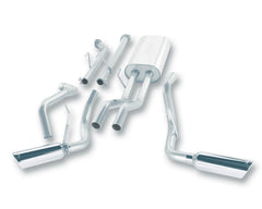 Borla Cat-Back Exhaust System - Touring — 2007-2008 Toyota Tundra
