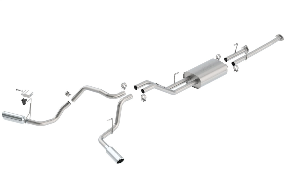 Borla Cat-Back Exhaust System - Touring — 2009-2021 Toyota Tundra