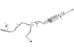 Borla Cat-Back Exhaust System - Touring — 2009-2021 Toyota Tundra