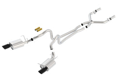 Borla Cat-Back Exhaust System - ATAK — 2011-2012 Ford Mustang