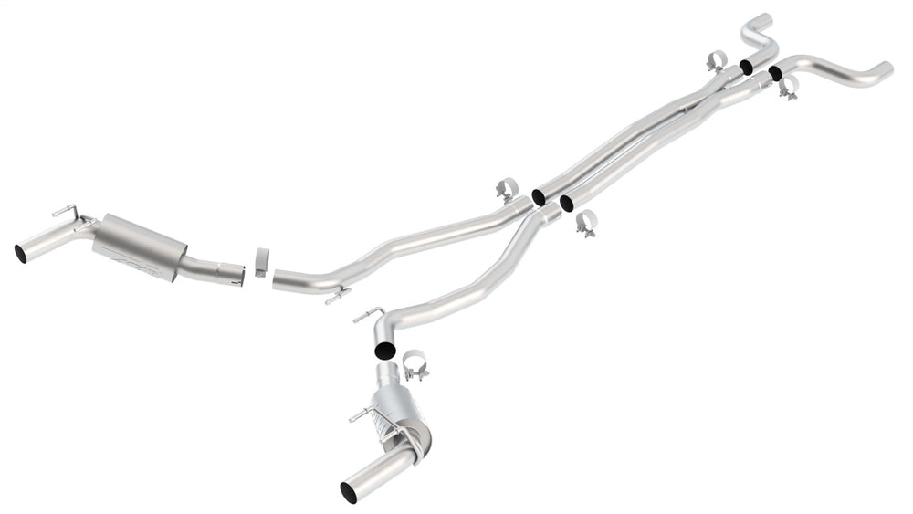 Borla Cat-Back Exhaust System - ATAK — 2010-2013 Chevrolet Camaro