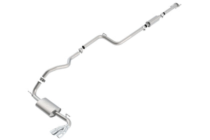 Cat-Back Exhaust System - Touring — Front (140400)