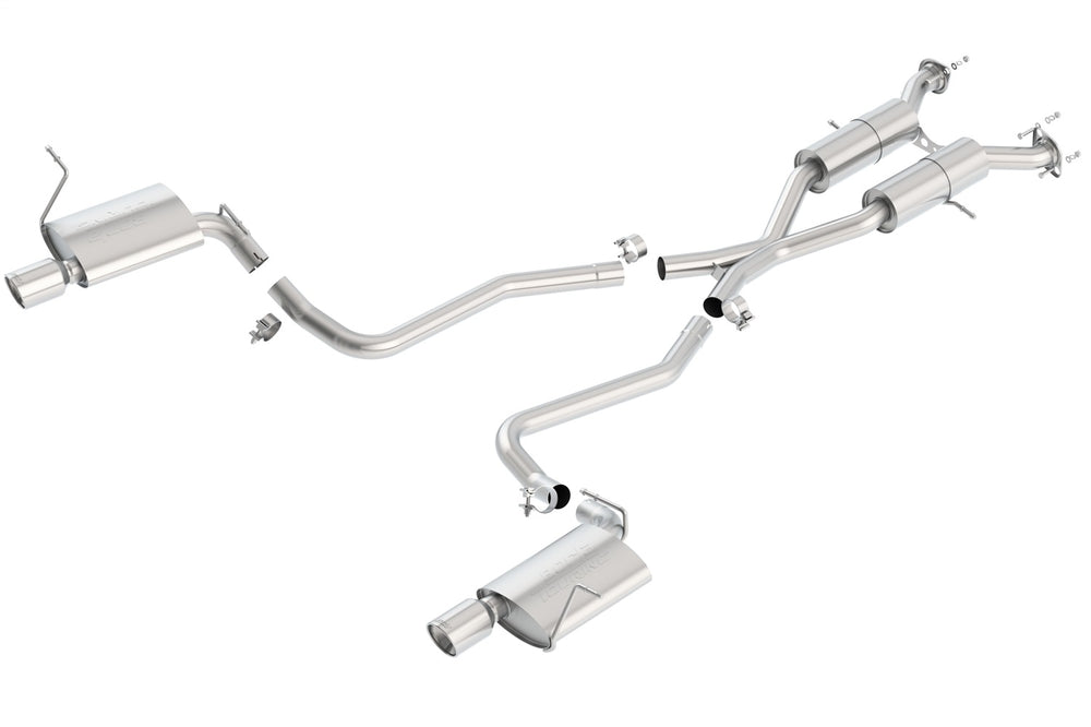 Borla Cat-Back Exhaust System - Touring — 2011-2021 Jeep Grand Cherokee (140406)