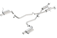 Borla Cat-Back Exhaust System - Touring — 2011-2021 Jeep Grand Cherokee (140406)