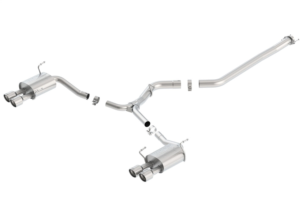 Borla Cat-Back Exhaust System - ATAK — for select Subaru vehicles (140418)