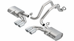 Borla Cat-Back Exhaust System - Touring — 1997-2004 Chevrolet Corvette