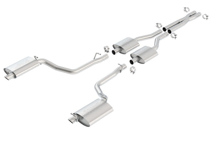 Cat-Back Exhaust System - S-Type — Rear (140443)