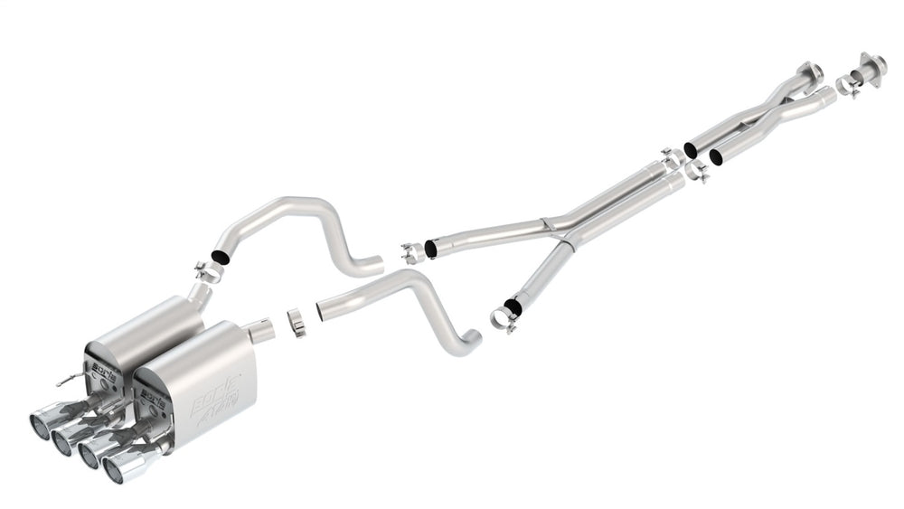 Borla Cat-Back Exhaust System - ATAK — 2006-2008 Chevrolet Corvette