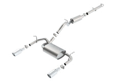 Borla Cat-Back Exhaust System - Touring — 2012-2017 Jeep Wrangler