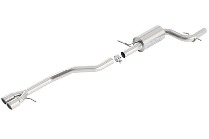 Cat-Back Exhaust System - S-Type — Front (140472)