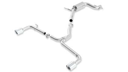 Cat-Back Exhaust System - S-Type — Front (140485)