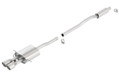 Borla Cat-Back Exhaust System - S-Type — 2007-2015 Mini Cooper (140517)