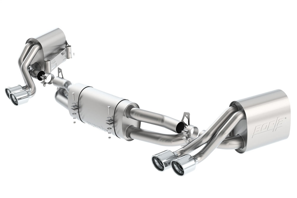 Borla Cat-Back Exhaust System - S-Type — 2013-2016 Porsche 911 (140524)