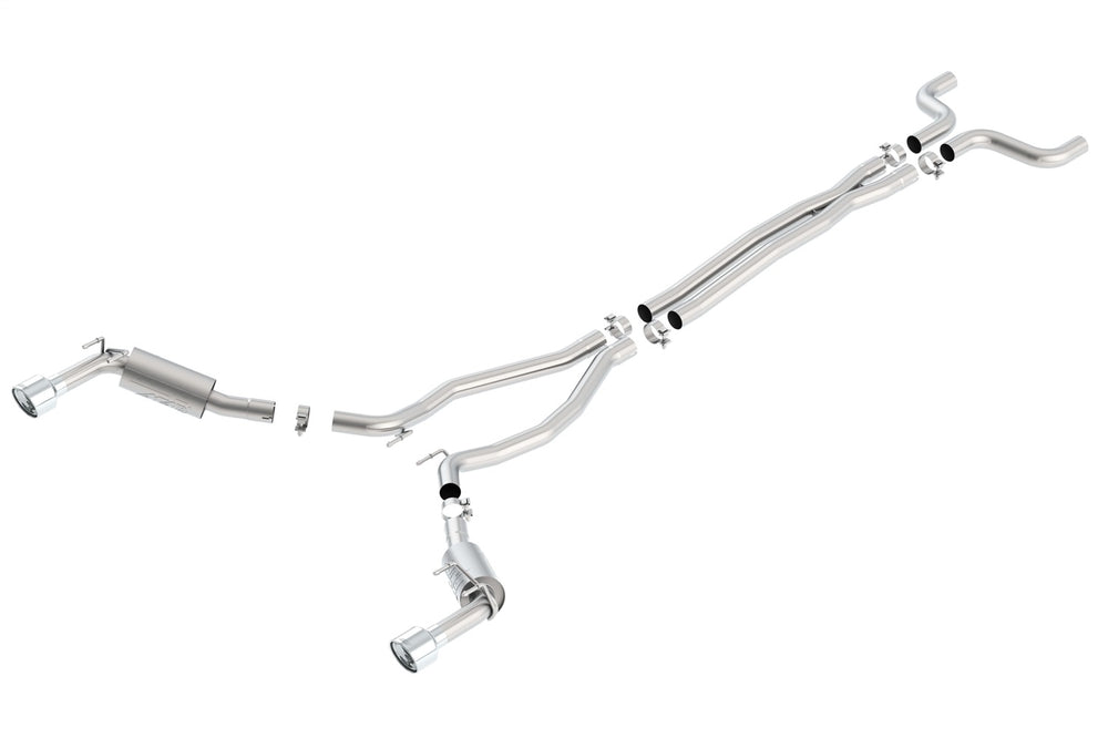 Borla Cat-Back Exhaust System - ATAK — 2014-2015 Chevrolet Camaro
