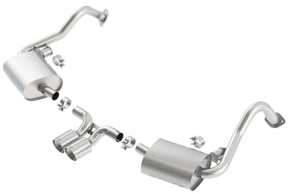 Cat-Back Exhaust System - S-Type — Rear (140534)