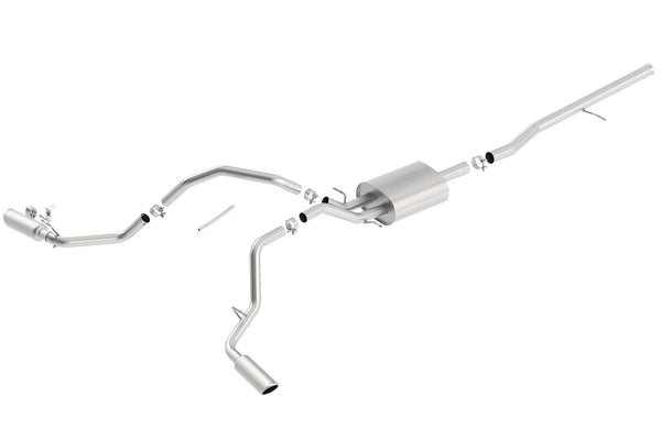 Borla Cat-Back Exhaust System - Touring — 2014-2018 Chevrolet Silverado 1500 / GMC Sierra 1500 (140544)