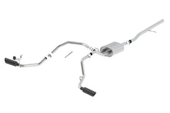 Borla Cat-Back Exhaust System - Touring — 2014-2018 Chevrolet Silverado 1500 / GMC Sierra 1500 (140544BC)