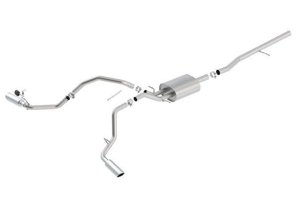 Borla Cat-Back Exhaust System - S-Type — 2014-2018 Chevrolet Silverado 1500 / GMC Sierra 1500 (140545)