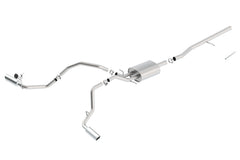 Borla Cat-Back Exhaust System - ATAK — 2014-2018 Chevrolet Silverado 1500 / GMC Sierra 1500 (140546)